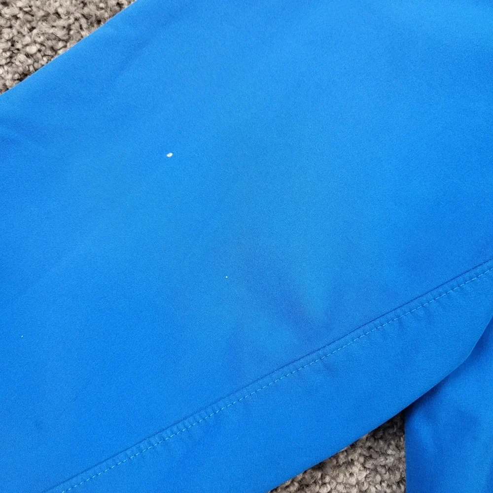 The North Face WindWall Softshell‎ Jacket Mens Small Blue Full Zip Outdoor Coat